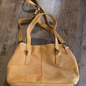 ABLE Tan Leather Women's Bag